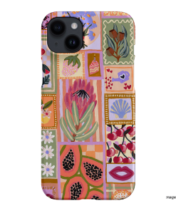 Summer Postcards Printed Phone Cases iPhone 14 Plus / Snap by Amy Gibbs - The Dairy