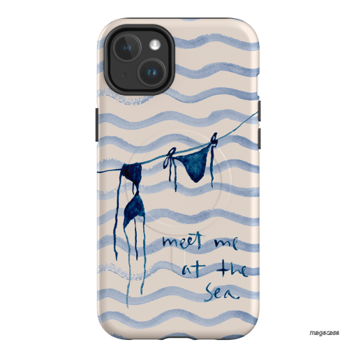Bikini Printed Phone Cases iPhone 14 Plus / Armoured MagSafe by Cass Deller - The Dairy