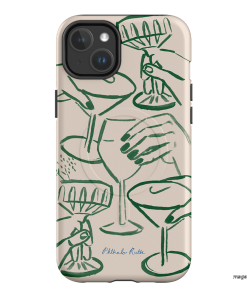 Cheers Printed Phone Cases iPhone 14 Plus / Armoured MagSafe by Phthalo Ruth - The Dairy