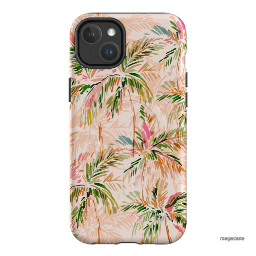 Hawaiian Palms Printed Phone Cases iPhone 14 Plus / Armoured MagSafe by Cass Deller - The Dairy
