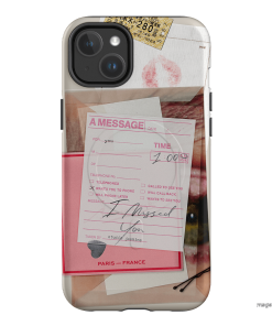 Missed Call Printed Phone Cases iPhone 14 Plus / Armoured MagSafe by Jasmine Dowling - The Dairy