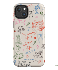 Muse Dreams Printed Phone Cases iPhone 14 Plus / Armoured MagSafe by Phthalo Ruth - The Dairy