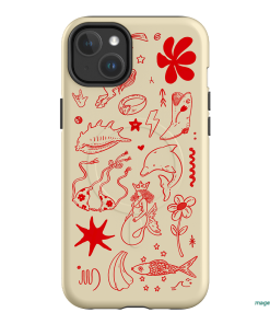 Spiced Cowboy Cream Printed Phone Cases iPhone 14 Plus / Armoured MagSafe by Easty Beasty - The Dairy