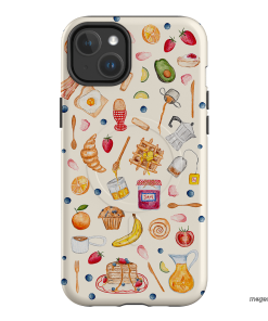 Sunday Breakfast Printed Phone Cases iPhone 14 Plus / Armoured MagSafe by BG. Studio - The Dairy