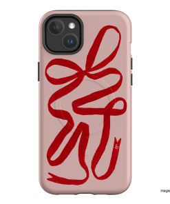 Valentine Ribbon Printed Phone Cases by Jasmine Dowling - The Dairy
