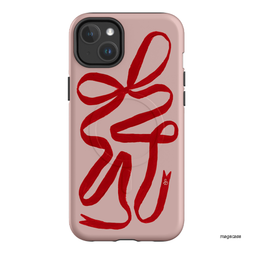 Valentine Ribbon Printed Phone Cases by Jasmine Dowling - The Dairy