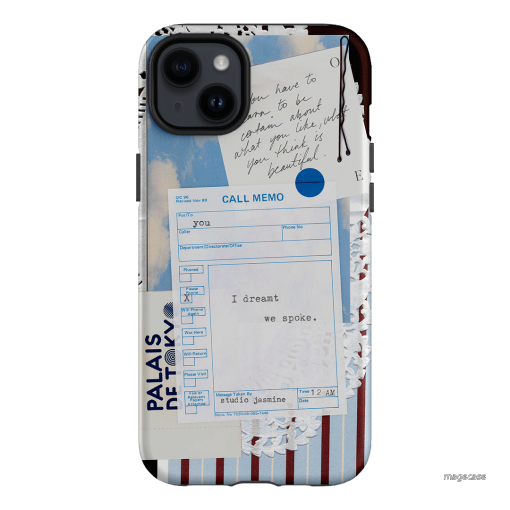 Call Memo Printed Phone Cases iPhone 14 Plus / Armoured by Jasmine Dowling - The Dairy