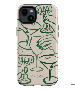 Cheers Printed Phone Cases iPhone 14 Plus / Armoured by Phthalo Ruth - The Dairy