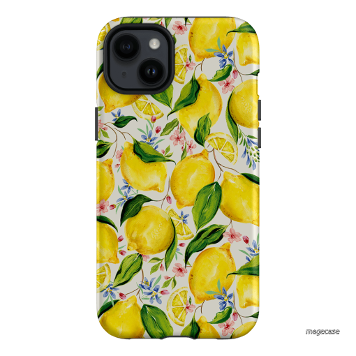 Citrus Lemon Printed Phone Cases iPhone 14 Plus / Armoured by Ellie Mae - The Dairy