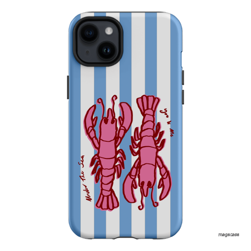 Lobster for Life Printed Phone Cases iPhone 14 Plus / Armoured by The Dairy - The Dairy