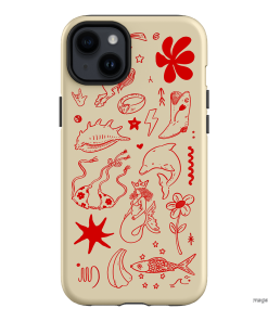 Spiced Cowboy Cream Printed Phone Cases iPhone 14 Plus / Armoured by Easty Beasty - The Dairy