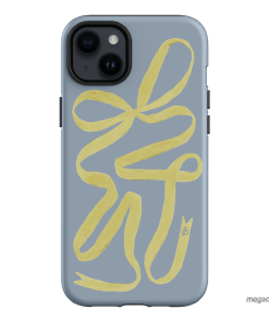 Sorbet Ribbon Printed Phone Cases iPhone 14 Plus / Armoured by Jasmine Dowling - The Dairy