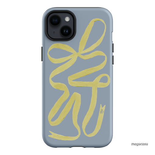 Sorbet Ribbon Printed Phone Cases iPhone 14 Plus / Armoured by Jasmine Dowling - The Dairy