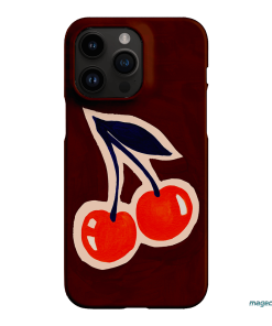 Cherries Printed Phone Cases iPhone 14 Pro Max / Snap by Studio Bon - The Dairy