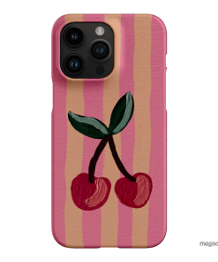 Cherry On Top Printed Phone Cases iPhone 14 Pro Max / Snap by Amy Gibbs - The Dairy