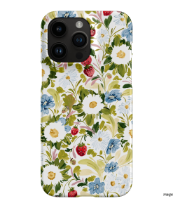 Garden Strawberries Printed Phone Cases iPhone 14 Pro Max / Snap by Ellie Mae - The Dairy