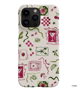 Martini Gal Printed Phone Cases iPhone 14 Pro Max / Snap by Charlie Taylor - The Dairy