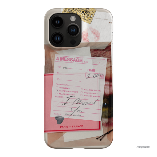Missed Call Printed Phone Cases iPhone 14 Pro Max / Snap by Jasmine Dowling - The Dairy