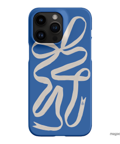 Something Blue Ribbon Printed Phone Cases iPhone 14 Pro Max / Snap by Jasmine Dowling - The Dairy