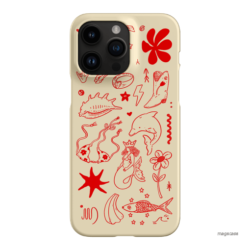 Spiced Cowboy Cream Printed Phone Cases iPhone 14 Pro Max / Snap by Easty Beasty - The Dairy