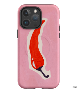 Chilli Printed Phone Cases iPhone 14 Pro Max / Armoured MagSafe by Studio Bon - The Dairy