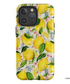 Citrus Lemon Printed Phone Cases iPhone 14 Pro Max / Armoured MagSafe by Ellie Mae - The Dairy