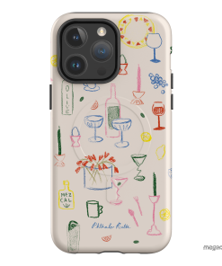Dinnerware Printed Phone Cases iPhone 14 Pro Max / Armoured MagSafe by Phthalo Ruth - The Dairy