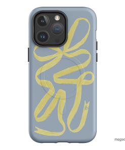 Sorbet Ribbon Printed Phone Cases iPhone 14 Pro Max / Armoured MagSafe by Jasmine Dowling - The Dairy