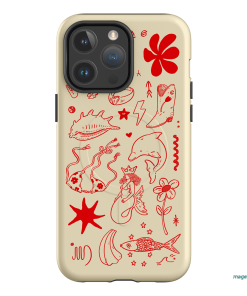 Spiced Cowboy Cream Printed Phone Cases iPhone 14 Pro Max / Armoured MagSafe by Easty Beasty - The Dairy