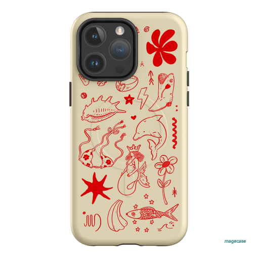 Spiced Cowboy Cream Printed Phone Cases iPhone 14 Pro Max / Armoured MagSafe by Easty Beasty - The Dairy