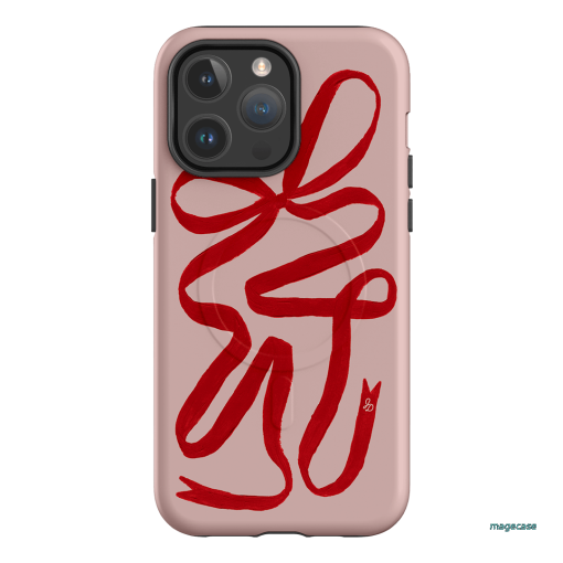 Valentine Ribbon Printed Phone Cases by Jasmine Dowling - The Dairy