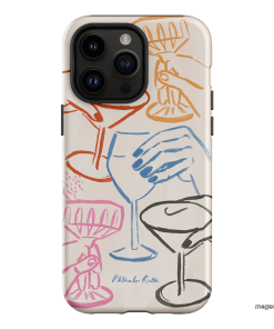Cheers Multi Printed Phone Cases iPhone 14 Pro Max / Armoured by Phthalo Ruth - The Dairy