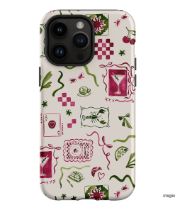 Martini Gal Printed Phone Cases iPhone 14 Pro Max / Armoured by Charlie Taylor - The Dairy