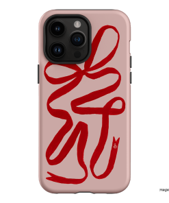 Valentine Ribbon Printed Phone Cases by Jasmine Dowling - The Dairy