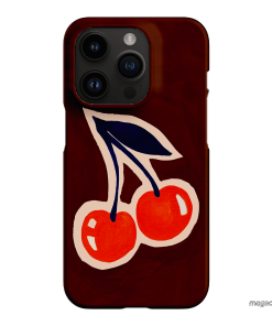 Cherries Printed Phone Cases iPhone 14 Pro / Snap by Studio Bon - The Dairy