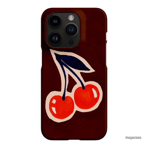 Cherries Printed Phone Cases iPhone 14 Pro / Snap by Studio Bon - The Dairy