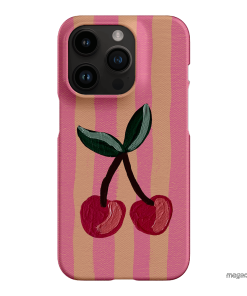 Cherry On Top Printed Phone Cases iPhone 14 Pro / Snap by Amy Gibbs - The Dairy