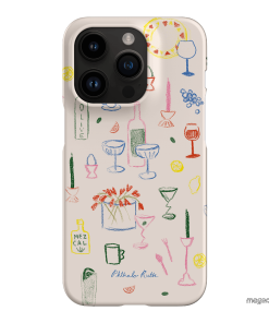 Dinnerware Printed Phone Cases iPhone 14 Pro / Snap by Phthalo Ruth - The Dairy