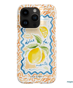 Dolce Far Niente Printed Phone Cases iPhone 14 Pro / Snap by Cass Deller - The Dairy