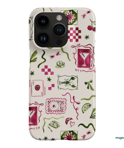 Martini Gal Printed Phone Cases iPhone 14 Pro / Snap by Charlie Taylor - The Dairy
