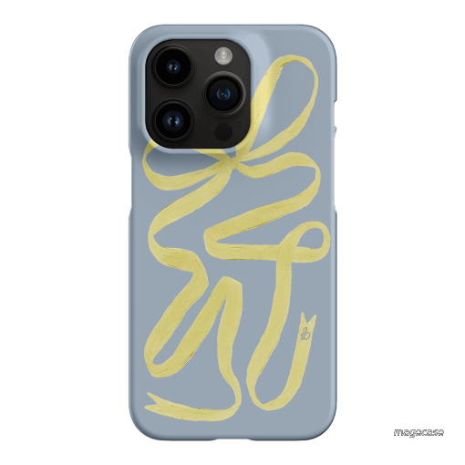 Sorbet Ribbon Printed Phone Cases iPhone 14 Pro / Snap by Jasmine Dowling - The Dairy
