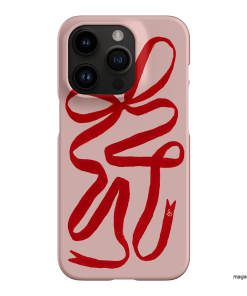 Valentine Ribbon Printed Phone Cases by Jasmine Dowling - The Dairy