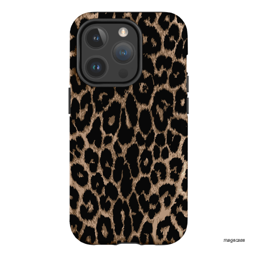 Classic Leopard Printed Phone Cases iPhone 14 Pro / Armoured MagSafe by The Dairy - The Dairy