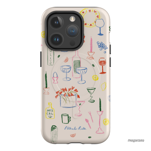 Dinnerware Printed Phone Cases iPhone 14 Pro / Armoured MagSafe by Phthalo Ruth - The Dairy