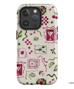Martini Gal Printed Phone Cases iPhone 14 Pro / Armoured MagSafe by Charlie Taylor - The Dairy
