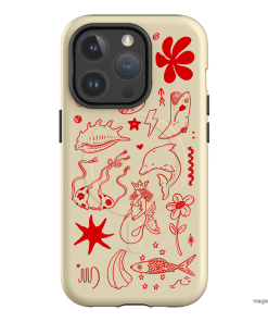 Spiced Cowboy Cream Printed Phone Cases iPhone 14 Pro / Armoured MagSafe by Easty Beasty - The Dairy