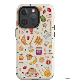 Sunday Breakfast Printed Phone Cases iPhone 14 Pro / Armoured MagSafe by BG. Studio - The Dairy
