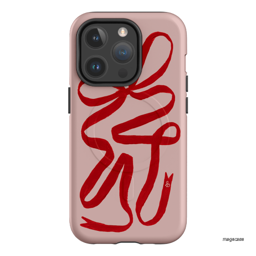 Valentine Ribbon Printed Phone Cases by Jasmine Dowling - The Dairy