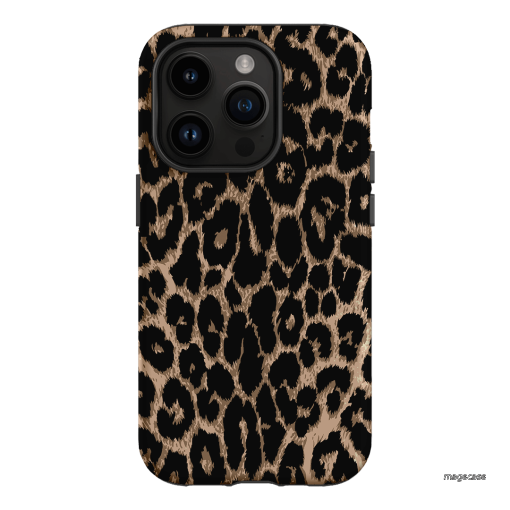 Classic Leopard Printed Phone Cases iPhone 14 Pro / Armoured by The Dairy - The Dairy