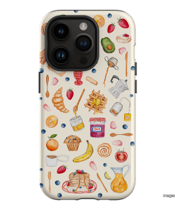 Sunday Breakfast Printed Phone Cases iPhone 14 Pro / Armoured by BG. Studio - The Dairy